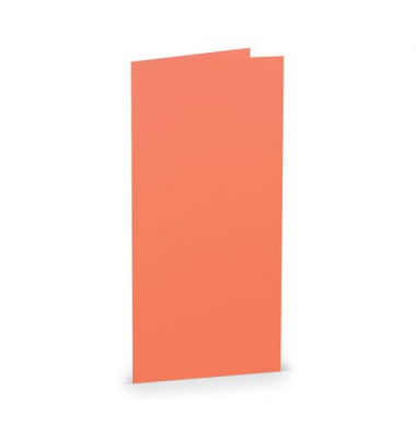 Blanko-Grußkarten 16400368 220g coral
