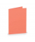 Blanko-Grußkarten 16400968 A7 148mm x 105mm (BxH) 220g coral