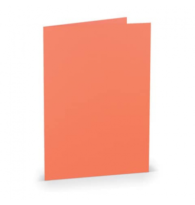 Blanko-Grußkarten 16401068 220g coral
