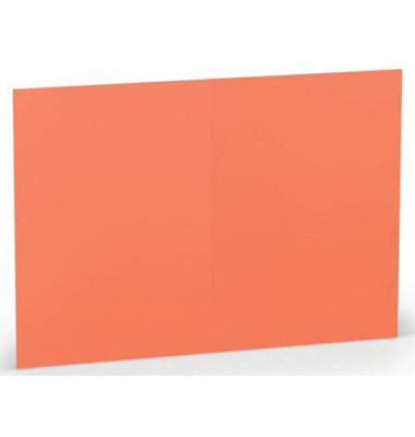 Blanko-Grußkarten 16407068 A5 105mm x 148mm (BxH) 220g coral