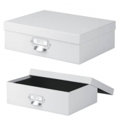 Aufbewahrungsbox 1343452090, Deckel, Karton white