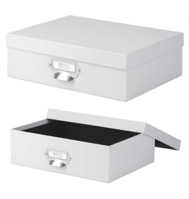 Aufbewahrungsbox 1343452090, Deckel, Karton white