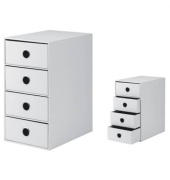 Schubladenbox Soho white