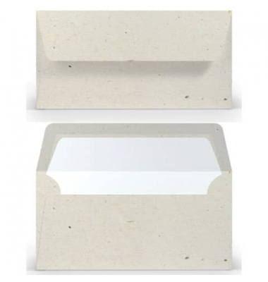 Briefumschlag 164002623 Din Lang ohne Fenster nassklebend 100g vanilla