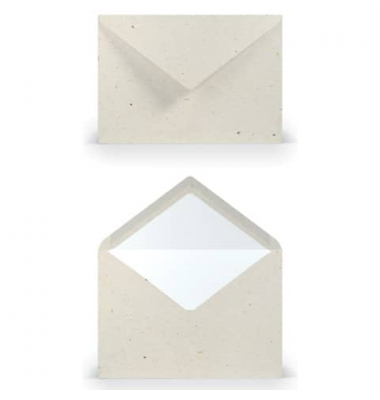Designbriefumschlag Paperado 164011623, C5, nassklebend, 100g, terra vanilla