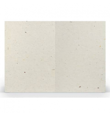 Blanko-Grußkarten 164072623 DIN B6  Hoch doppelt 240g planliegend terra vanilla