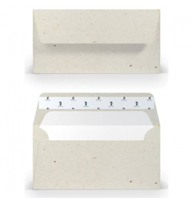 Designbriefumschlag 164091623, Din Lang, haftklebend, 100g, terra vanilla