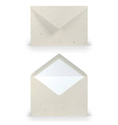 Designbriefumschlag 1103011623, C5, nassklebend, 100g, terra vanilla