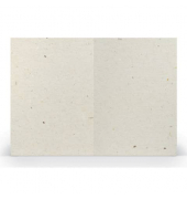 Blanko-Grußkarten 1103072623 DIN B6  Hoch doppelt 220g planliegend terra vanilla