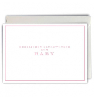 Glückwunschkarten 11901802002 Baby-Girl Glückwunschkarten 11901802002 Baby-Girl