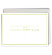 Geburtstagskarten 11901804001 zum Geburtstag grün
