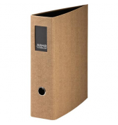 Ordner Soho 1317452609, A4 85mm breit Karton vollfarbig hazelnut