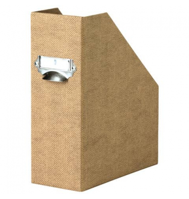 Stehsammler S.O.H.O. 1318452601, A4, hazelnut, Pappe, 115mm