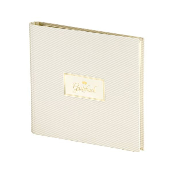 2 Stück Rössler Gästebuch 18777191306, Simply Love, 23x22cm (BxH), 60 Seiten 4014970381447 Rössler