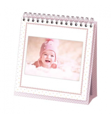 Fototischaufsteller 13291928900, Baby Girl, 19x20cm (BxH), 12 Seiten