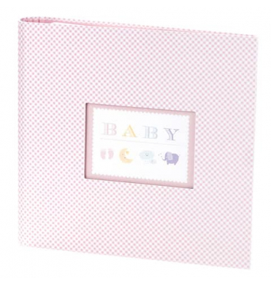 Fotoalbum 13161928008, Baby Girl, 28x25,5cm (BxH), 50 Seiten