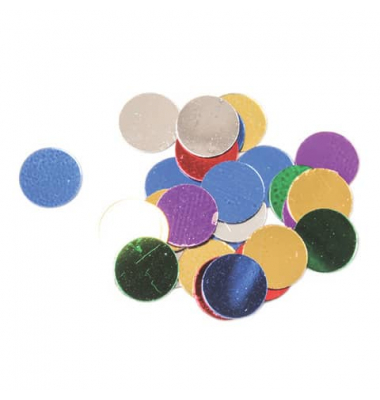 48299 Konfetti Punkte 6mm sortiert