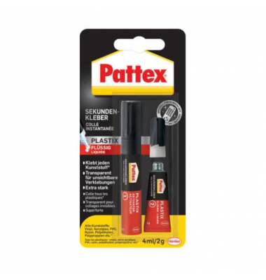 Sekundenkleber 9H PSA1C Sekundenkleber, 4ml, permanent