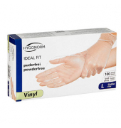 Einweghandschuhe Hygonorm Ideal Fit, Vinyl, lebensmittelecht, weiß, Größe 9 / L,