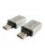 USB-Adapter 133473, USB-C auf USB-A, grau