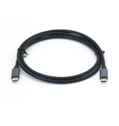 USB-Kabel 128354, 1m, USB-C auf USB-C, schwarz