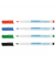 Boardmarker-Set FineMarker, Z1994, Etui, rot, blau, gr&uuml;n, schwarz, 1-2mm Rundspitze