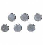 Haftmagnet HMS13, Rund, 10mm &Oslash;, chrom, 2000g