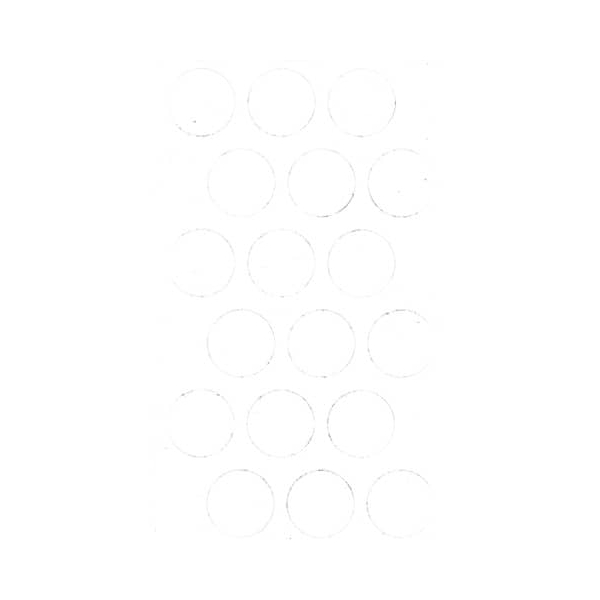 4016946214797 - Magnetsymbole Kreis 18ST 20mm weiß 4016946214797 18 Stück