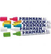 Kreidemarker ZKM97, ZKM97, Packung, 6-farbig sortiert, 2-6mm Keilspitze