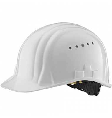Bauhelm Schutzhelm grau weiß Gr.2 (53-61cm)  Baumeister