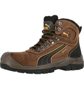 Sicherheitsschuhe SIERRA NEVADA MID SCUFF CAPS, S3, SRC, Herren, braun