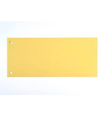 Trennstreifen 50502225 gelb 190g gelocht 22,5x10,5cm Trennstreifen 50502225 gelb 190g gelocht 22,5x10,5cm