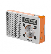 DIGITRADIO 1 Radio silber, orange