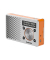 TechniSat DIGITRADIO 1 Radio silber, orange