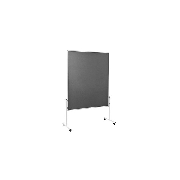8713797090827 - Moderationstafel Eco 7-206000 120x150cm Filz + Filz (beidseitig) pinnbar grau + grau 8713797090827 Legamaster