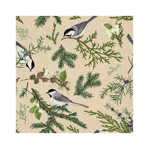 4022664232708 - WeihnZelltuchserviette ECO 33x33cm 4022664232708 HOME F