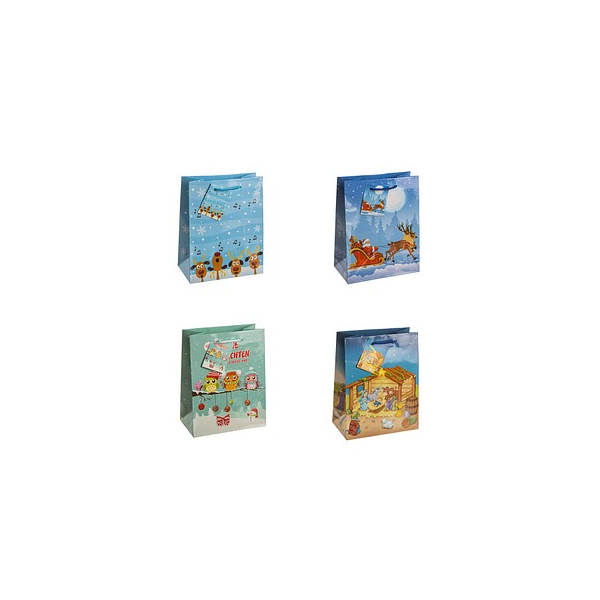 4022792920188 - Geschenktasche 82018-SG Weihnachten Kinder Weihnachten Baumwollkordel 6 Motive sortiert 18cm x 23cm 4022792920188 12 Stück 4022792920188 - Geschenktasche 82018-SG Weihnachten Kinder Weihnachten Baumwollkordel 6 Motive sortiert 18cm x 23cm 4022792920188 12 Stück