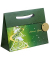 Geschenktasche 86417-SG Weihnachten Elegant, Weihnachten, Aussparung im Material, 4 Motive sortiert, Baum,Glocken,Kugeln,Eiskris