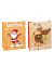 Geschenktasche 88318-SG Weihnachten Serie 1, Weihnachten,  Papierkordel, 1x Rentier, 1xWeihnachtsmann, 26cm x 32cm