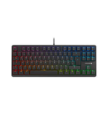 CHERRY G80-3000N RGB TKL Tastatur kabelgebunden schwarz