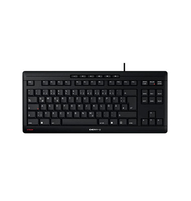 CHERRY STREAM TKL Tastatur kabelgebunden schwarz