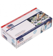 Einweghandschuhe Typ 40, Vinyl, lebensmittelecht, transparent, Größe 9 / L,