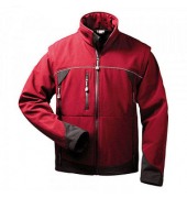Jacke OMEGA, Softshell, rot, Größe S