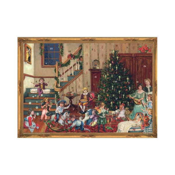 5 Stück SELLMER Adventskalender 70129 Postkarte nostalgische Weihnacht 4025985701298 SELLMER