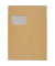 Versandtaschen Posthorn 00014008 mit Papprückwand, C4, mit Fenster, haftklebend, 120g, braun