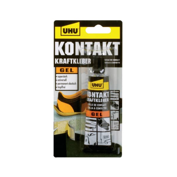 6 Stück UHU Alleskleber 45305 Kontakt, 42g, permanent 4026700453058 UHU 42 Gramm