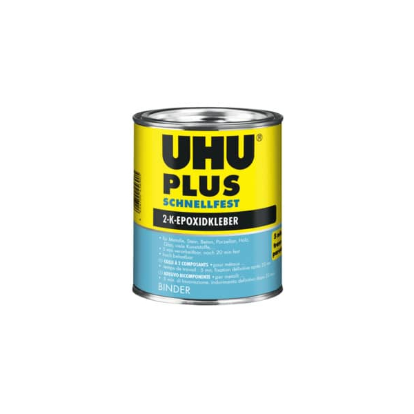 3 Stück UHU Zweikomponentenkleber 45690 PLUS SCHNELLFEST, 885g 4026700456905 UHU 885 Gramm