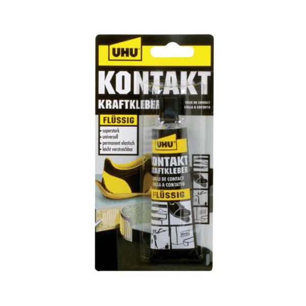 6 Stück UHU Alleskleber 47635 Kontakt, 42g, permanent 4026700476354 UHU 42 Gramm
