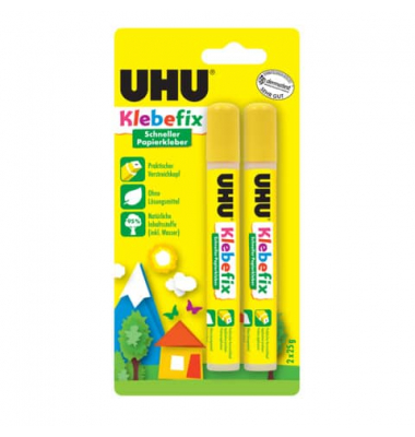 Klebestift 48220 Klebefix, 2x 25g, Multipack