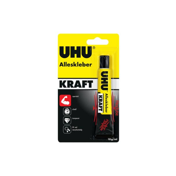 10 Stück UHU Alleskleber 48495 KRAFT FLEX, 18g, permanent 4026700484953 UHU 18 Gramm